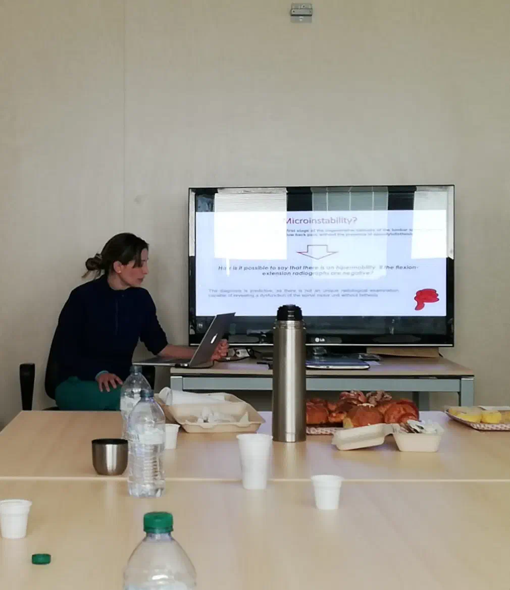 Relatrice a un corso di aggiornamento